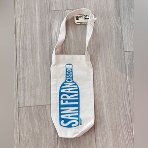 MapTote San Francisco Map Tote Wine 100% Cotton Bag Tote